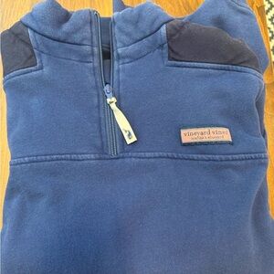 Vineyard Vines Navy Quarter Zip / Quarterzip Pullover